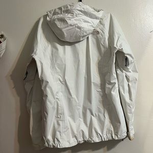 Women's White North Face windbreaker
